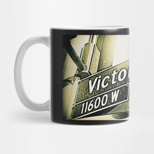 Victory Blvd, Los Angeles, California by Mistah Wilson Mug